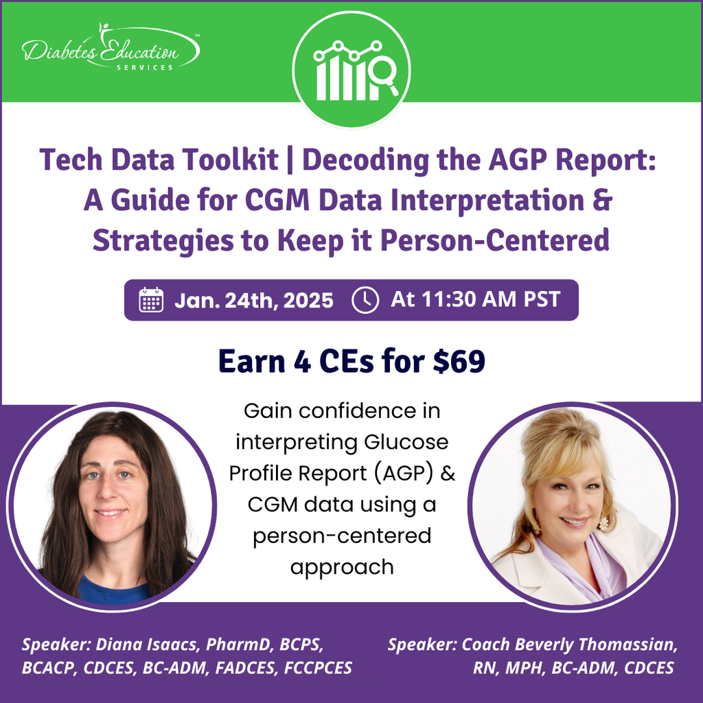 Tech Data Toolkit | Decoding the AGP Report: A Guide for CGM Data Interpretation &  Strategies to Keep it Person-Centered